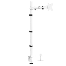 VIVO Extra Tall Single Monitor Desk Mount Stand 39 inch Pole  Features Full Adjustability - Tilt and Articulation  Holds 13 to 32 inch Screens up to 2
