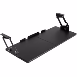 VIVO Large Under Desk 27 x 11 inch Computer Keyboard and Mouse Tray with Swinging Height Adjustment  12 Settings  Platform Dr ...