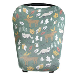 Baby Car Seat Cover Canopy and Nursing Cover MultiUse Stretchy 5 in 1 Gift Atwood  by Copper Pearl