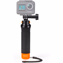 Waterproof Floating Hand Grip Compatible with AKASO Action Cameras EK7000/Brave 4/Brave 7 LE/Brave 7/Gogro Hero12/11/10/ 9/Ma ...