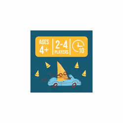 Exploding Kittens I Want My Teeth Back - 57 Cards and Plenty of Pieces for Family Game Night - A New Game A Hilarious Math Strategy Game for Kids