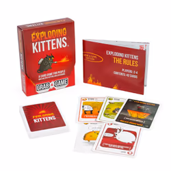 Grab & Game - Card Game for Families - Fast-Paced, Easy-to-Learn Game with Hilarious Original Artwork by The Oatmeal Creator, Ages 7+ (2-4 Players, 42