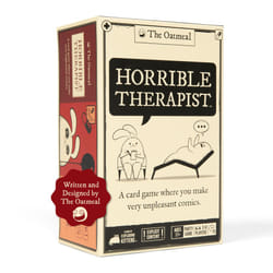 Exploding Kittens Horrible Therapist: Extra Horrible Edition 3-8 Players - Ages 17+ - 15 Minutes to Play - Comic Building Game - Party Game  Family Ga