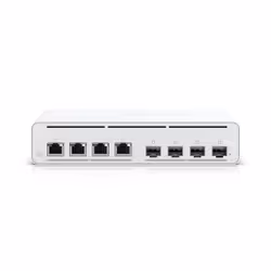 Ubiquiti UISP Switch Plus Managed 2.5G Ethernet (100/1000/2500) Power over Ethernet (PoE) 1U White - Additional view 3