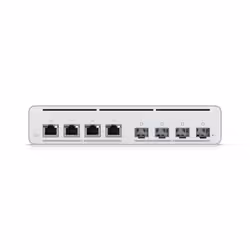 Ubiquiti UISP Switch Plus Managed 2.5G Ethernet (100/1000/2500) Power over Ethernet (PoE) 1U White - Additional view 4