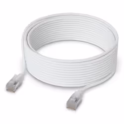 Ubiquiti UACC-Cable-Patch-EL-C6A-12M-W networking cable Translucent, White Cat6a Round - Additional view 2
