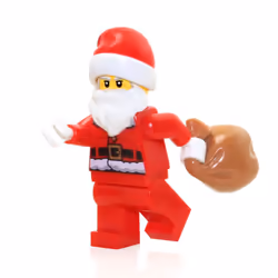 LEGO Holiday Mini Build Set - Living Room with Xmas Tree and Santa Cla