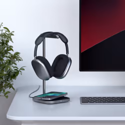 Satechi SV0155319010 mobile device charger Headphones, Headset, Smartphone Black, Grey USB Wireless charging Indoor - Additional view 5