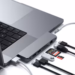 Satechi ST-UCPHMXM laptop dock/port replicator 2 x USB 3.2 Gen 2 (3.1 Gen 2) Type-C Grey - Additional view 4