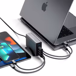 Satechi ST-UC165GM-EU mobile device charger Universal Black, Grey AC Fast charging Indoor - Additional view 4