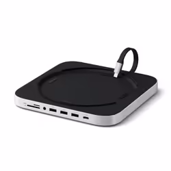 Satechi ST-GMMSHS, Wired, USB 3.2 Gen 2 (3.1 Gen 2) Type-C, White, MicroSD (TransFlash), SD, All-in-One PC, Apple