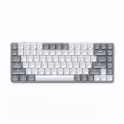 Satechi SM1, Tenkeyless (80 - 87%), Wired & Wireless, USB + Bluetooth, Mechanical, QWERTY, Grey, White