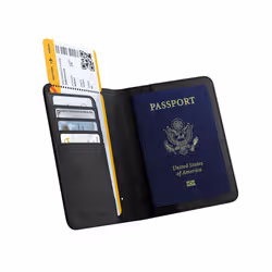Satechi FindAll passport cover Black Vegan leather - Additional view 4