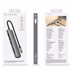 Satechi ST-P7SM interface hub USB Type-C 10000 Mbit/s Grey - Additional view 7