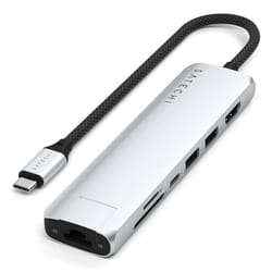 Satechi ST-P7SS interface hub USB Type-C 10000 Mbit/s Silver
