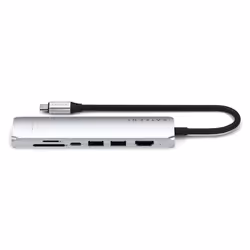Satechi ST-P7SS interface hub USB Type-C 10000 Mbit/s Silver