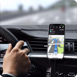 Satechi ST-Q2CCM mobile device charger Smartphone Black, Grey Cigar lighter Wireless charging Fast charging Auto - Additional view 5
