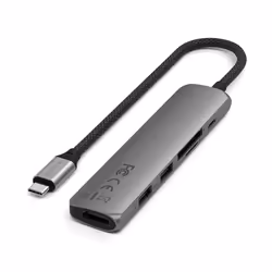 Satechi ST-P6SM interface hub USB Type-C 10000 Mbit/s Grey - Additional view 5