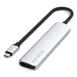 Satechi ST-P6SS interface hub USB Type-C 10000 Mbit/s Silver