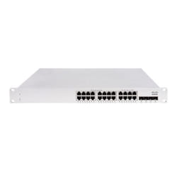 Cisco Meraki MS150-24T-4X network switch Managed L2/L3 Gigabit Ethernet (10/100/1000) Power over Ethernet (PoE) 1U Grey