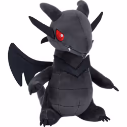 Collectible Plush Red Eyes Black Dragon 20 cm