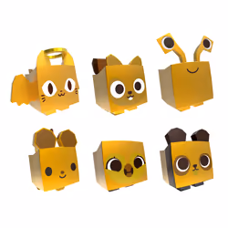 Pet Simulator Core Minifigure 4-Pack - Wave 2