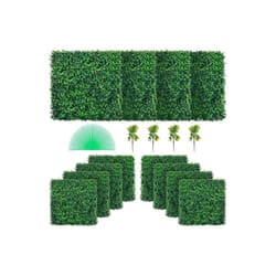 Vevor MLCZWQ12PC20X2001V0 20 x 20 in. Artificial Boxwood Wall Panels - 12 Piece