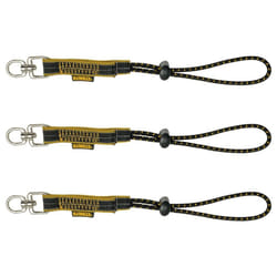 DEWALT Elastic Tool Attachment with Swiveling D-Ring. 3 Pack  15 lb. Capacity