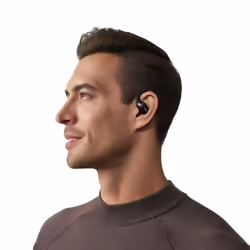 SHOKZ OpenFit Headphones Wireless Ear-hook Calls/Music/Sport/Everyday Bluetooth Black - Additional view 5