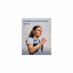 SHOKZ OpenRun Pro 2 Bone Conduction Sports Headphones, Open-Ear Wireless Earphones with Bluetooth 5.3, Noise Cancelling Mics, IP55 Waterproof, 12h