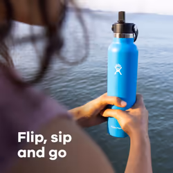 Hydro Flask Standard Flex Straw Cap Cascade 24 Oz