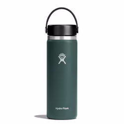 Hydro Flask 20 Oz Wide Mouth Flex Bottle Stainless Steel Insulated Water Bottle Leakproof Cupholder-friendly Double Wall