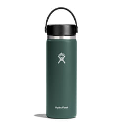 Hydro Flask 20 Oz Wide Mouth Flex Bottle  Stainless Steel Insulated Water Bottle  Leakproof  Cupholder-friendly  Double Wall