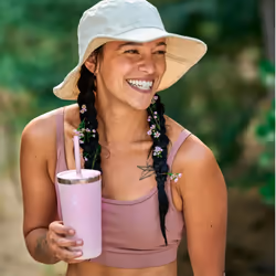 Hydro Flask 28 Oz All Around Tumbler Straw Lid Black