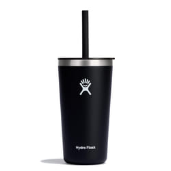 Hydro Flask 20 Oz All Around Tumbler Straw Lid Black