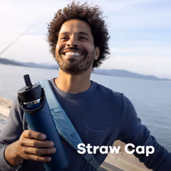 32 Oz Wide Mouth Flex Straw Cap Fossil