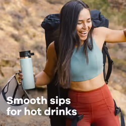 Hydro Flask 20 Oz Wide Mouth Flex Sip Lid Fossil