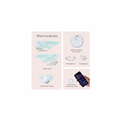 NEW Owlet Dream Sock - Smart Baby Monitor - Track Live Pulse (Heart) Rate, Oxygen in Infants - Mint