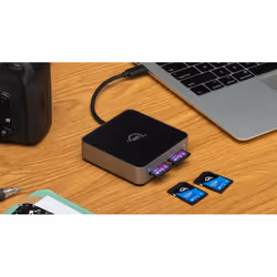 OWC Atlas card reader USB 3.2 Gen 2 (3.1 Gen 2) Type-C Black - Additional view 8
