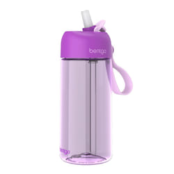 Bentgo Kids Water Bottle - New & Improved 2023 Leak-Proof  BPA-Free 15 oz. Cup for Toddlers & Children - Flip-Up Safe-Sip Straw for School  Sports  Da