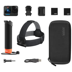 GoPro HERO12 Black Accessory Bundle Enduro battery + Handler +Head Strap 2.0
