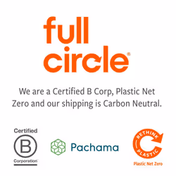 Full Circle FC11302-S Odor-Free Kitchen and Freezer Compost Bin  Scrap Happy  Slate
