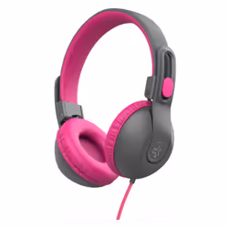 JLab JBuddies Studio 2, Wired, Calls/Music, 20 - 20000 Hz, Headset, Grey, Pink