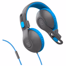 JLab JBuddies Studio 2 Headset Wired Head-band Calls/Music Blue, Grey