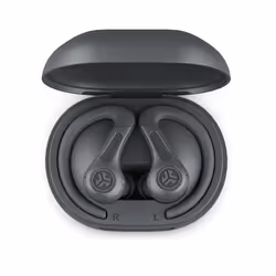 JLab Jbuds Air In-Ear Sports True Wireless Earbuds - Black - Additional view 5