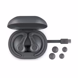 JLab Jbuds Air In-Ear Sports True Wireless Earbuds - Black - Additional view 6