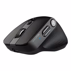 JLab Mouse 2, Right-hand, Optical, Bluetooth + USB Type-C, 2400 DPI, Black