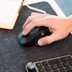 JLab 2 mouse Office Right-hand Bluetooth + USB Type-C Optical 2400 DPI
