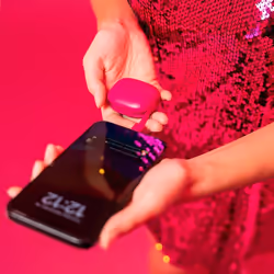 JLab Go Pop ANC Headset True Wireless Stereo (TWS) In-ear Calls/Music Bluetooth Fuchsia - Additional view 5