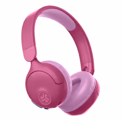 JLab JBuddies Pop Headset Wired & Wireless Head-band Calls/Music USB Type-C Bluetooth Pink - Additional view 2